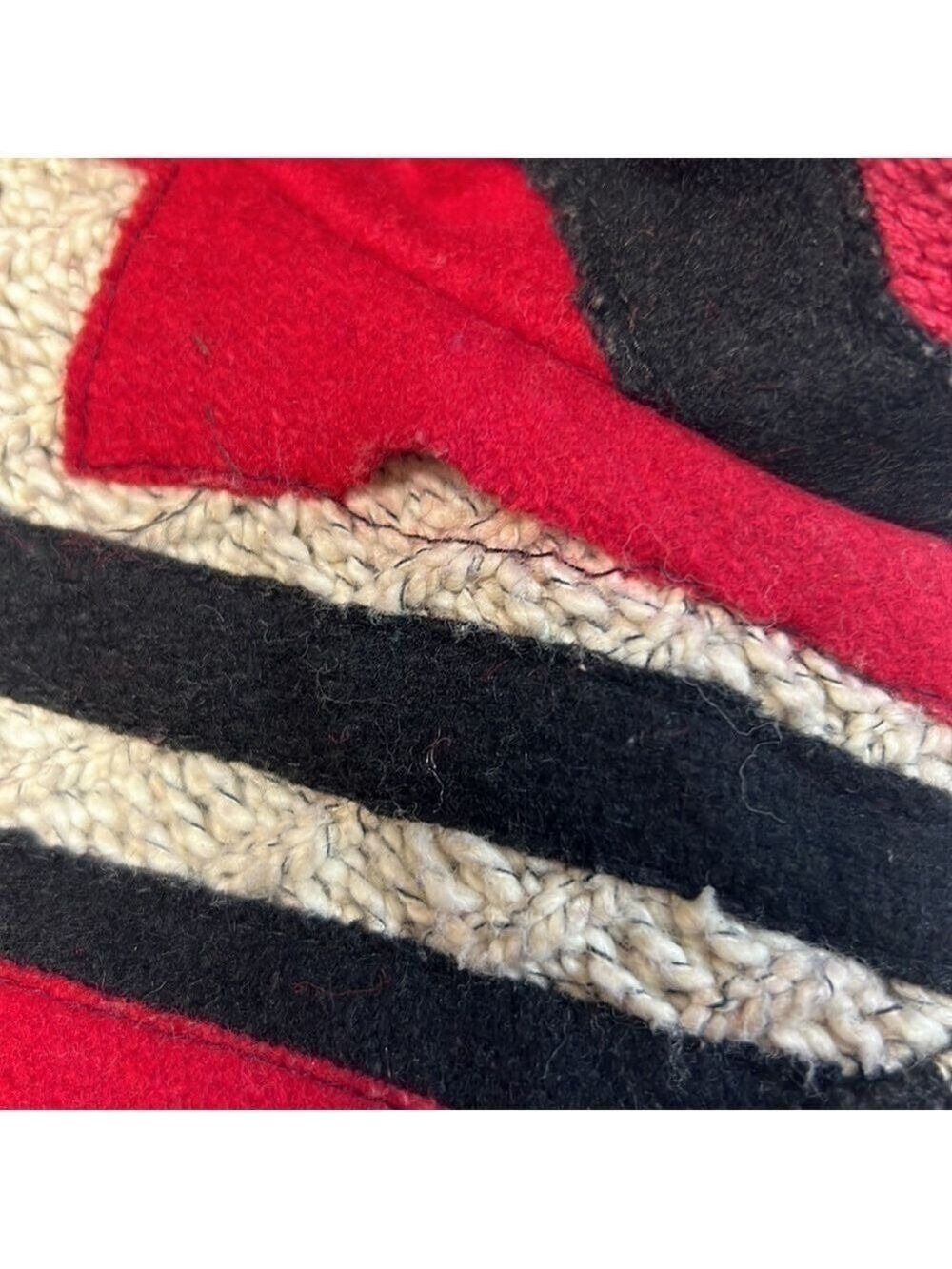 Coldwater Creek Woman’s Wool Blend Cardigan Vintage Size XS/S P2P 19” - Picture 7 of 8